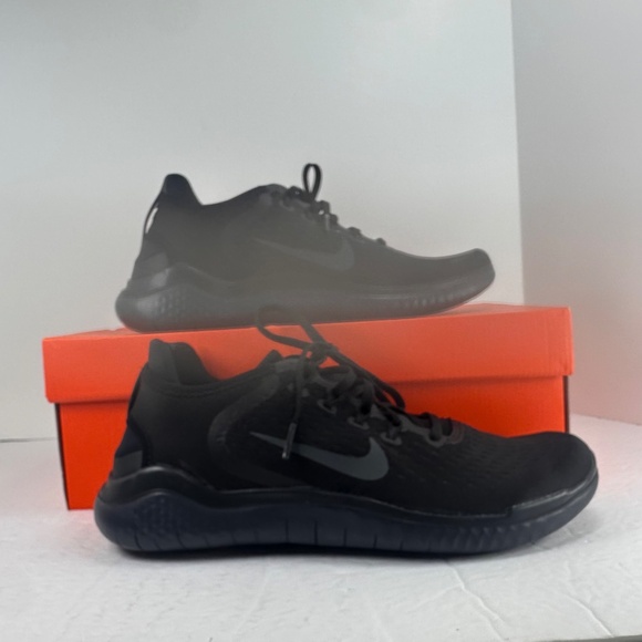 Nike Free RN 2018 Triple Black Men's Running Shoes-Assorted Sizes NWB 942836-002 - Picture 12 of 12